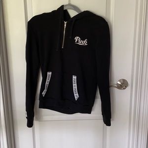 pink hoodie/zip up